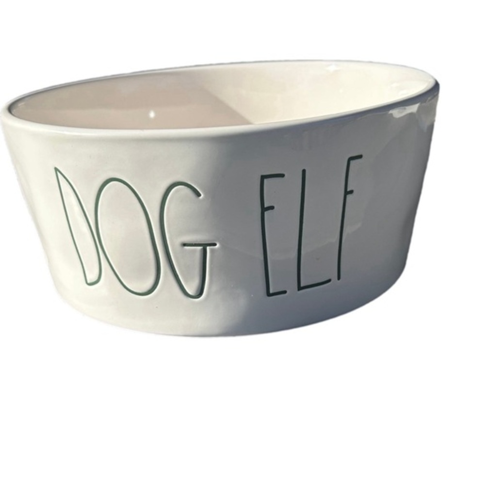 Rae Dunn Large Dog Elf bowl